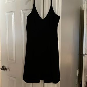 Black cocktail dress